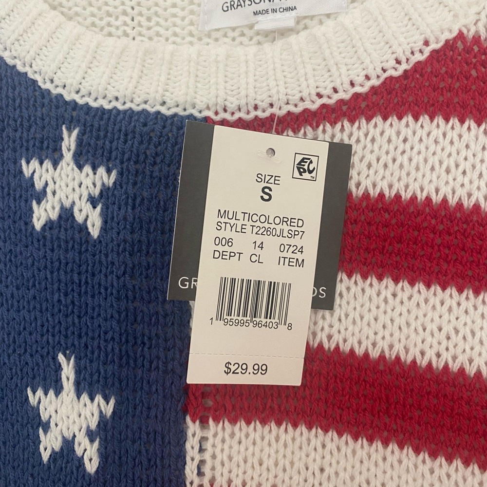 Flag sweater - Picture 2 of 3